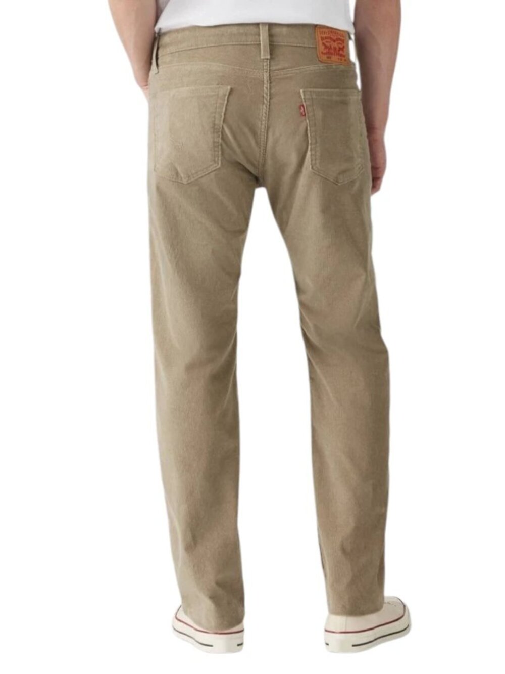 Levi's 505 Regular Fit Jeans Corduroy Men's Size 40x30 Timberwolf Pants NWT